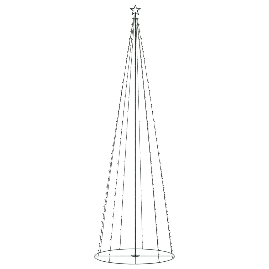 Kegelkerstboom 330 warmwitte LED's 100x300 cm - AllerleiShop