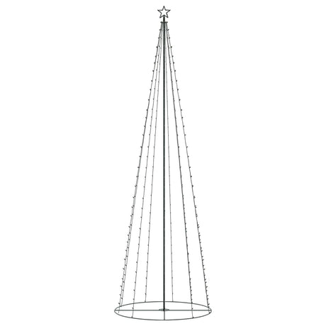 Kegelkerstboom 330 meerkleurige LED's 100x300 cm - AllerleiShop