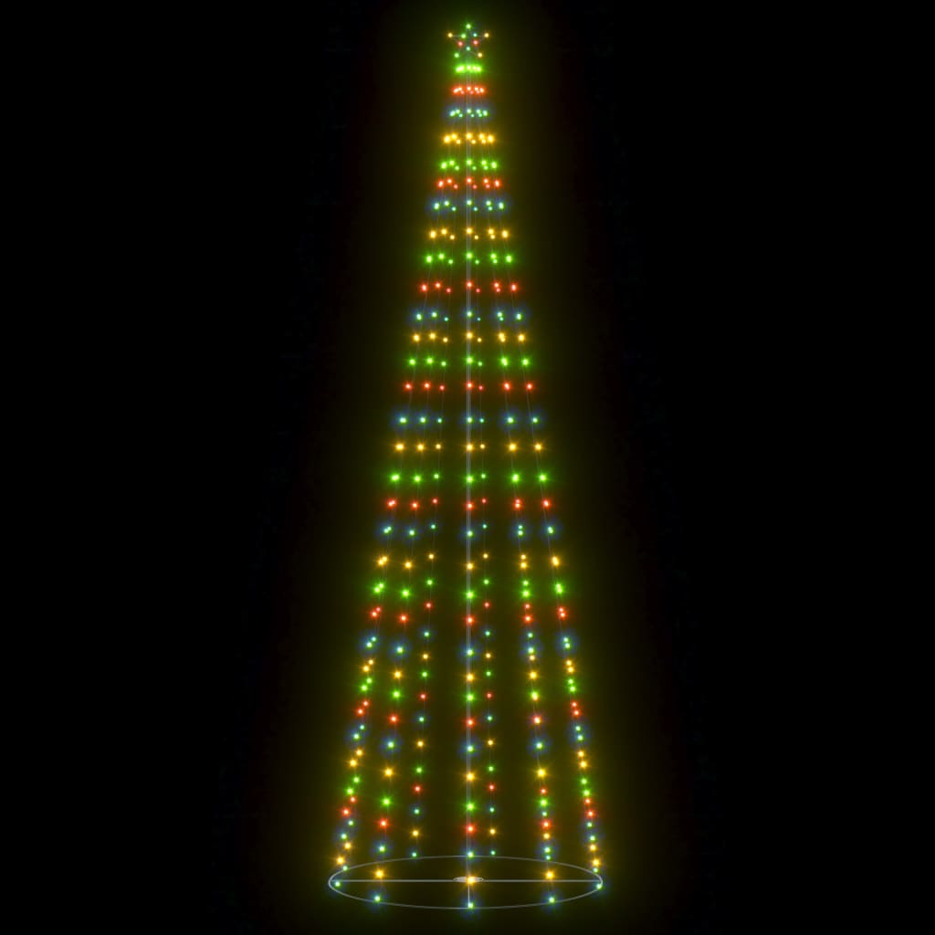 Kegelkerstboom 330 meerkleurige LED's 100x300 cm - AllerleiShop