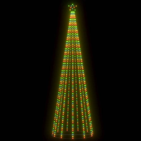 Kegelkerstboom 752 meerkleurige LED's 160x500 cm - AllerleiShop