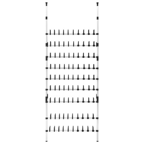 Schoenenrek met stangen telescopisch aluminium - AllerleiShop