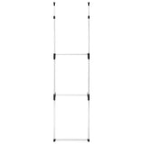 Kledingkastsysteem met stangen telescopisch aluminium - AllerleiShop