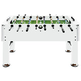 Voetbaltafel 60 kg 140x74,5x87,5 cm staal wit - AllerleiShop