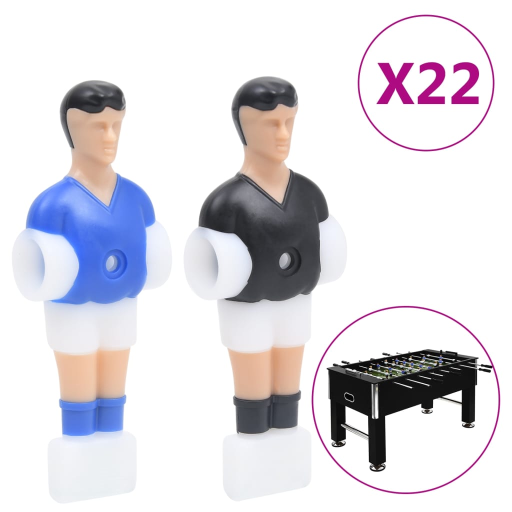 Tafelvoetbalspelers voor 12,7 mm staaf 22 st - AllerleiShop