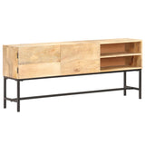 Dressoir 145x30x60 cm massief mangohout - AllerleiShop