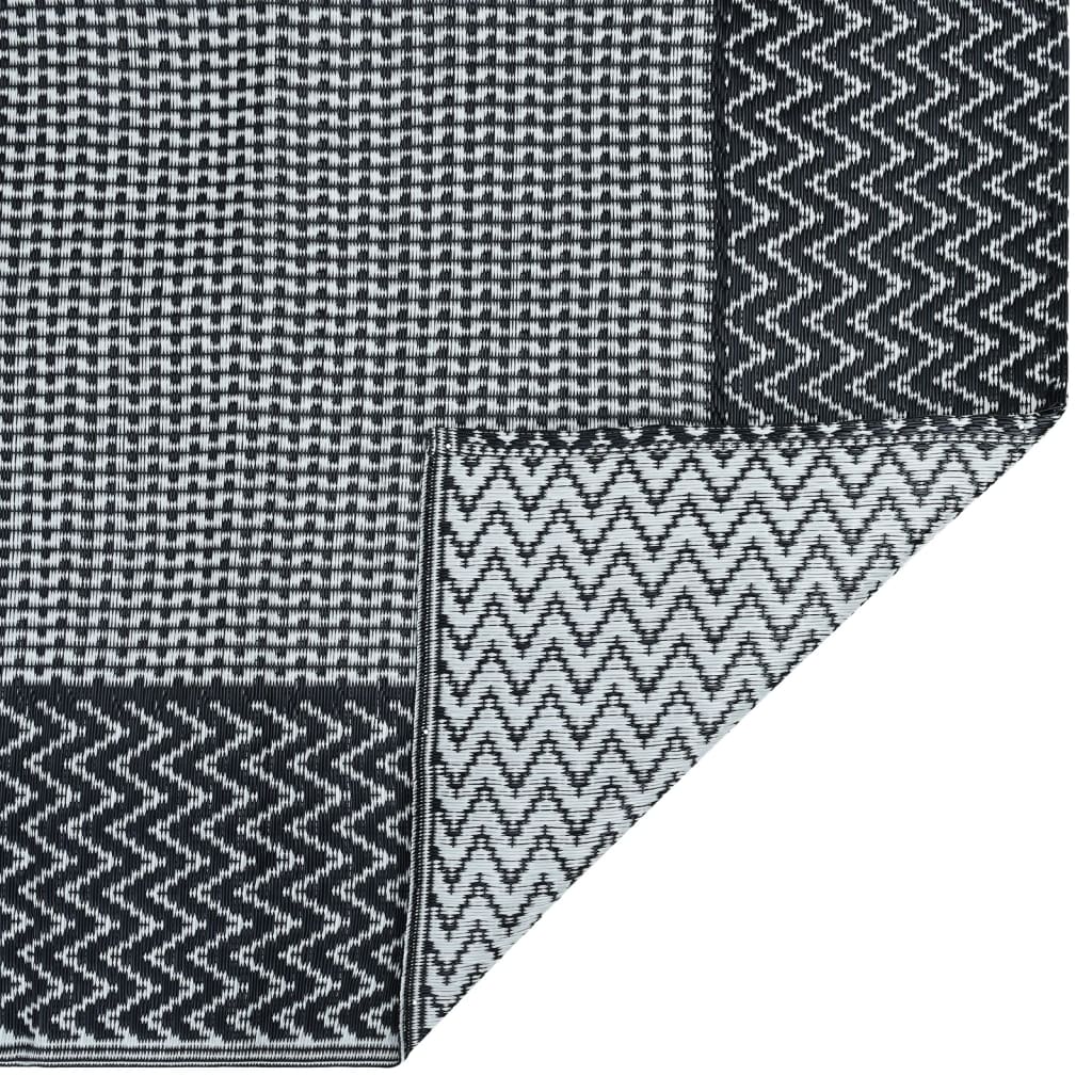 Buitenkleed 160x230 cm PP grijs - AllerleiShop