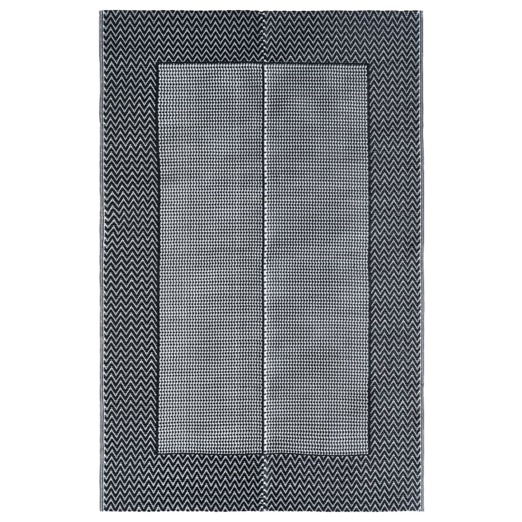 Buitenkleed 190x290 cm PP grijs - AllerleiShop