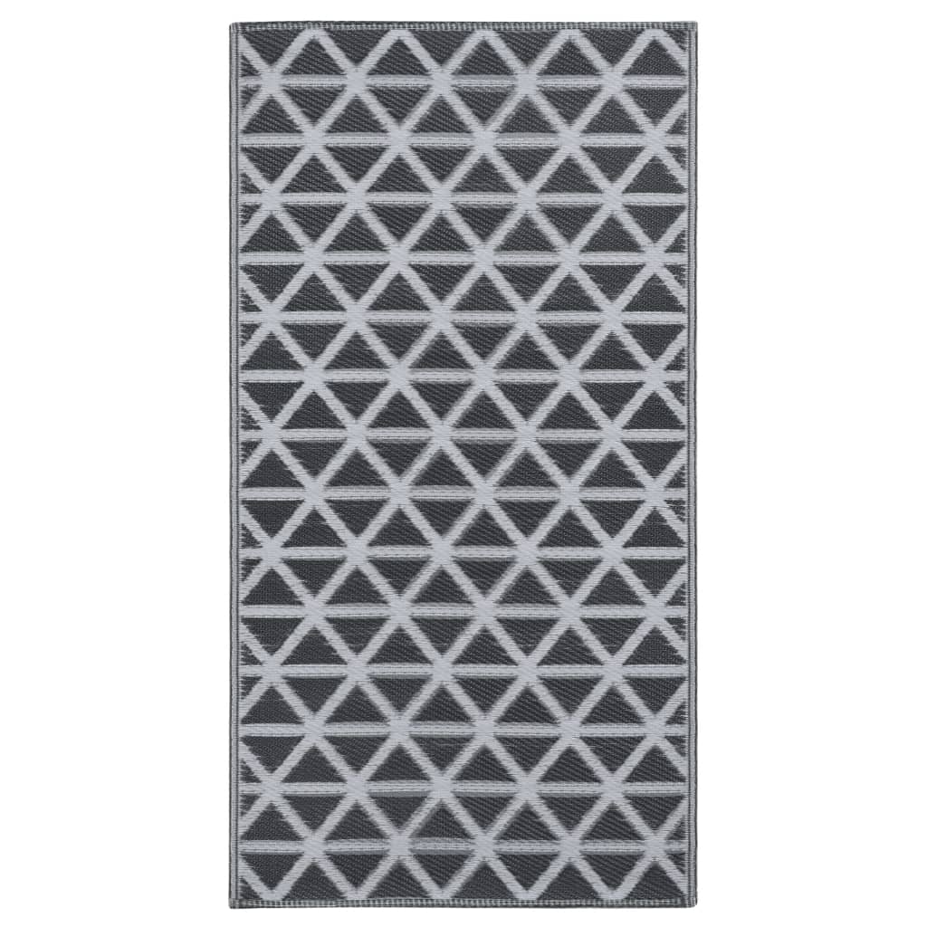 Buitenkleed 120x180 cm PP zwart - AllerleiShop