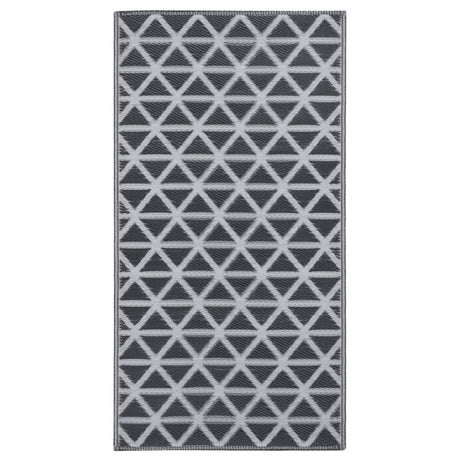 Buitenkleed 160x230 cm PP zwart - AllerleiShop