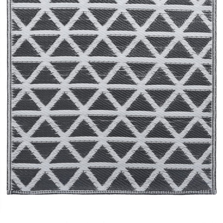 Buitenkleed 160x230 cm PP zwart - AllerleiShop