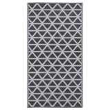 Buitenkleed 190x290 cm PP zwart - AllerleiShop