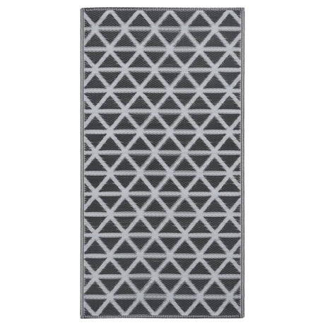 Buitenkleed 190x290 cm PP zwart - AllerleiShop