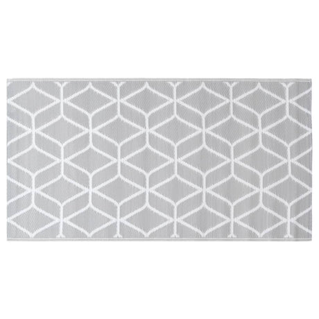 Buitenkleed 120x180 cm PP grijs - AllerleiShop