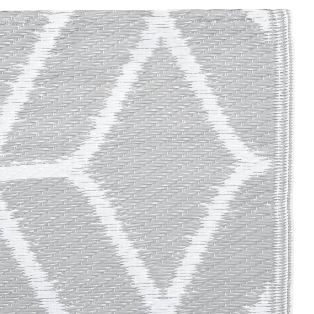 Buitenkleed 120x180 cm PP grijs - AllerleiShop