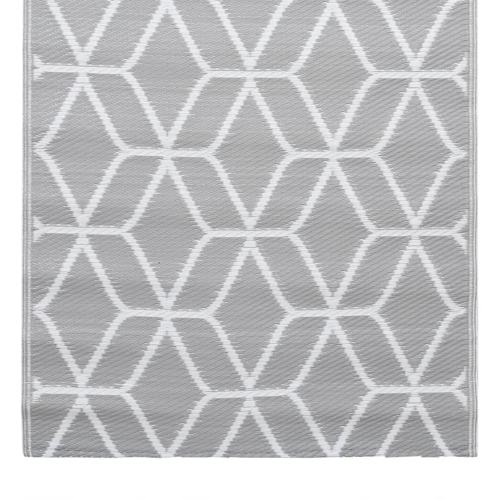 Buitenkleed 120x180 cm PP grijs - AllerleiShop