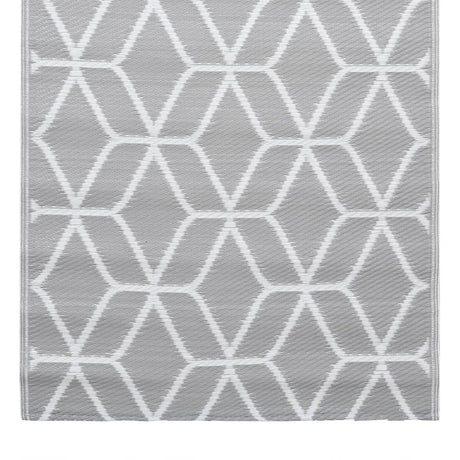 Buitenkleed 120x180 cm PP grijs - AllerleiShop