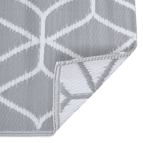 Buitenkleed 120x180 cm PP grijs - AllerleiShop