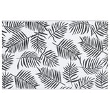 Buitenkleed 160x230 cm PP wit en zwart - AllerleiShop