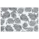 Buitenkleed 190x290 cm PP wit en zwart - AllerleiShop