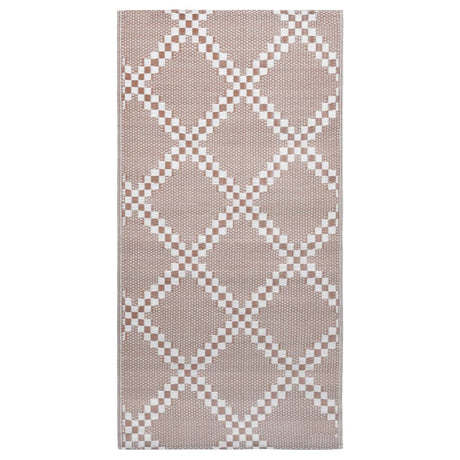 Buitenkleed 120x180 cm PP bruin - AllerleiShop