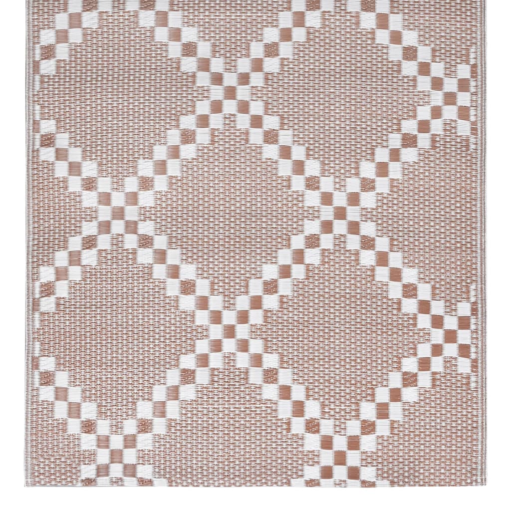 Buitenkleed 120x180 cm PP bruin - AllerleiShop