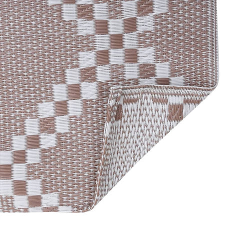 Buitenkleed 120x180 cm PP bruin - AllerleiShop