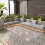Buitenkleed 160x230 cm PP bruin - AllerleiShop