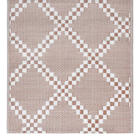 Buitenkleed 190x290 cm PP bruin - AllerleiShop