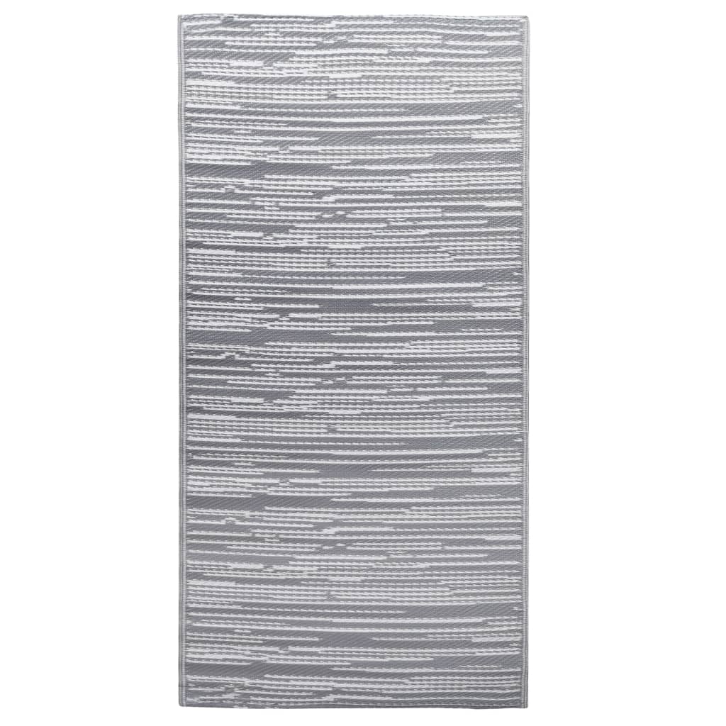 Buitenkleed 120x180 cm PP grijs - AllerleiShop