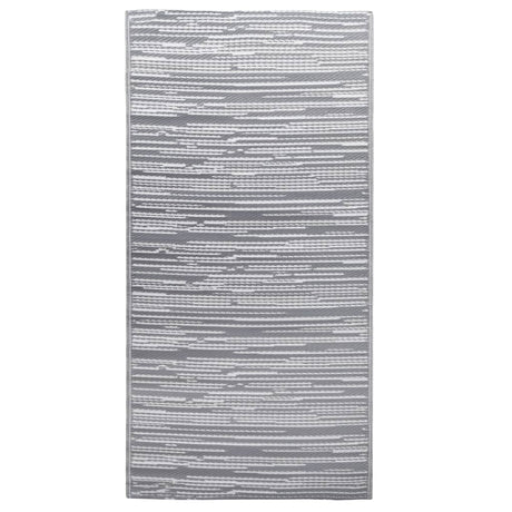 Buitenkleed 120x180 cm PP grijs - AllerleiShop