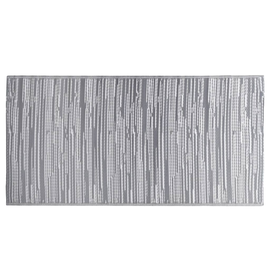 Buitenkleed 120x180 cm PP grijs - AllerleiShop