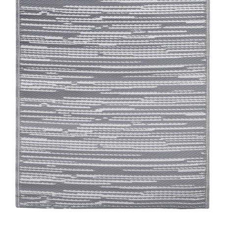 Buitenkleed 160x230 cm PP grijs - AllerleiShop