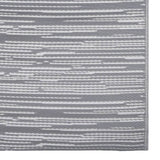 Buitenkleed 160x230 cm PP grijs - AllerleiShop