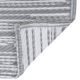 Buitenkleed 160x230 cm PP grijs - AllerleiShop