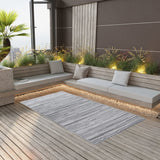 Buitenkleed 160x230 cm PP grijs - AllerleiShop