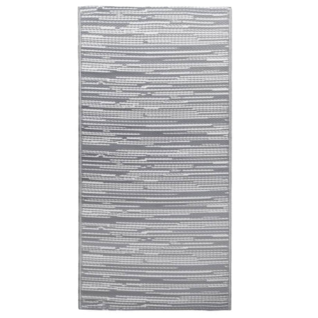 Buitenkleed 190x290 cm PP grijs - AllerleiShop