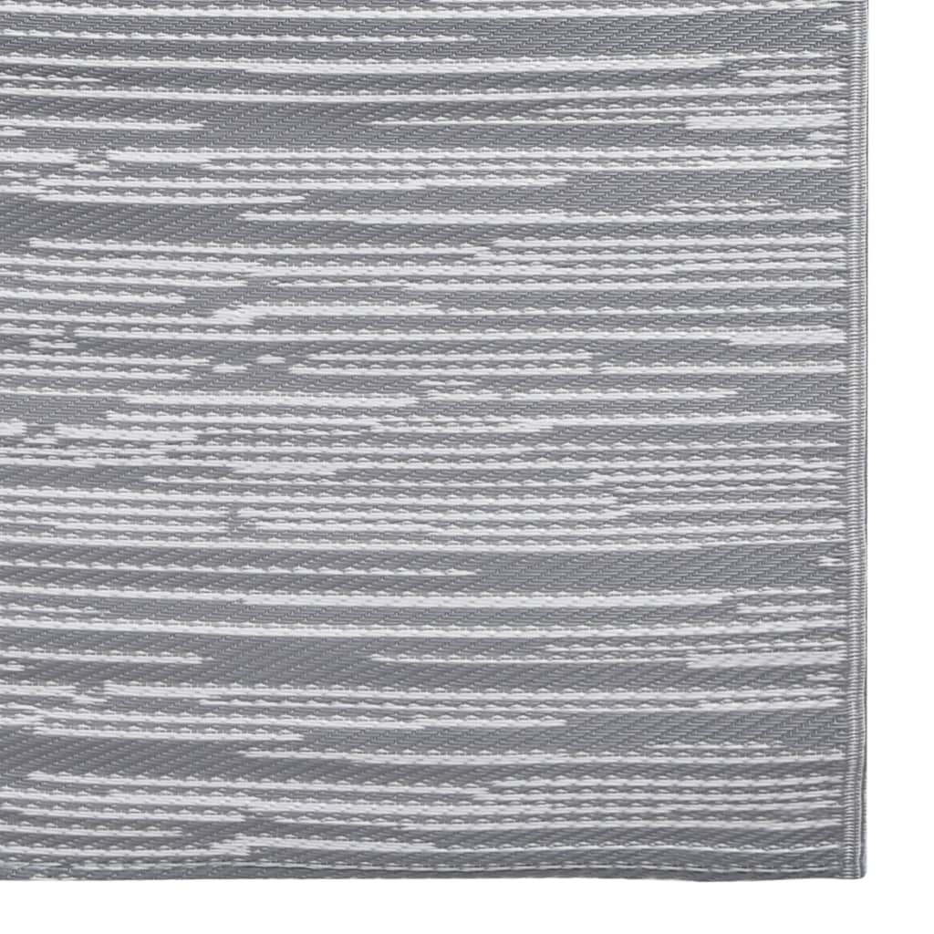 Buitenkleed 190x290 cm PP grijs - AllerleiShop
