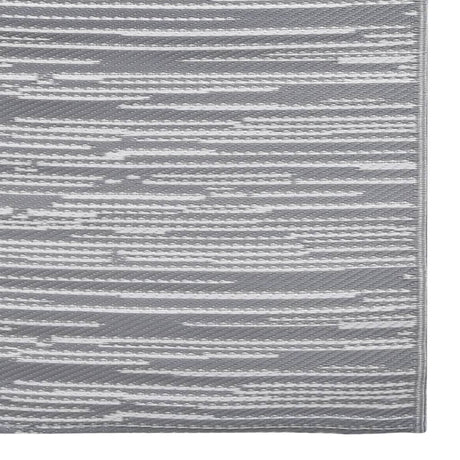 Buitenkleed 190x290 cm PP grijs - AllerleiShop