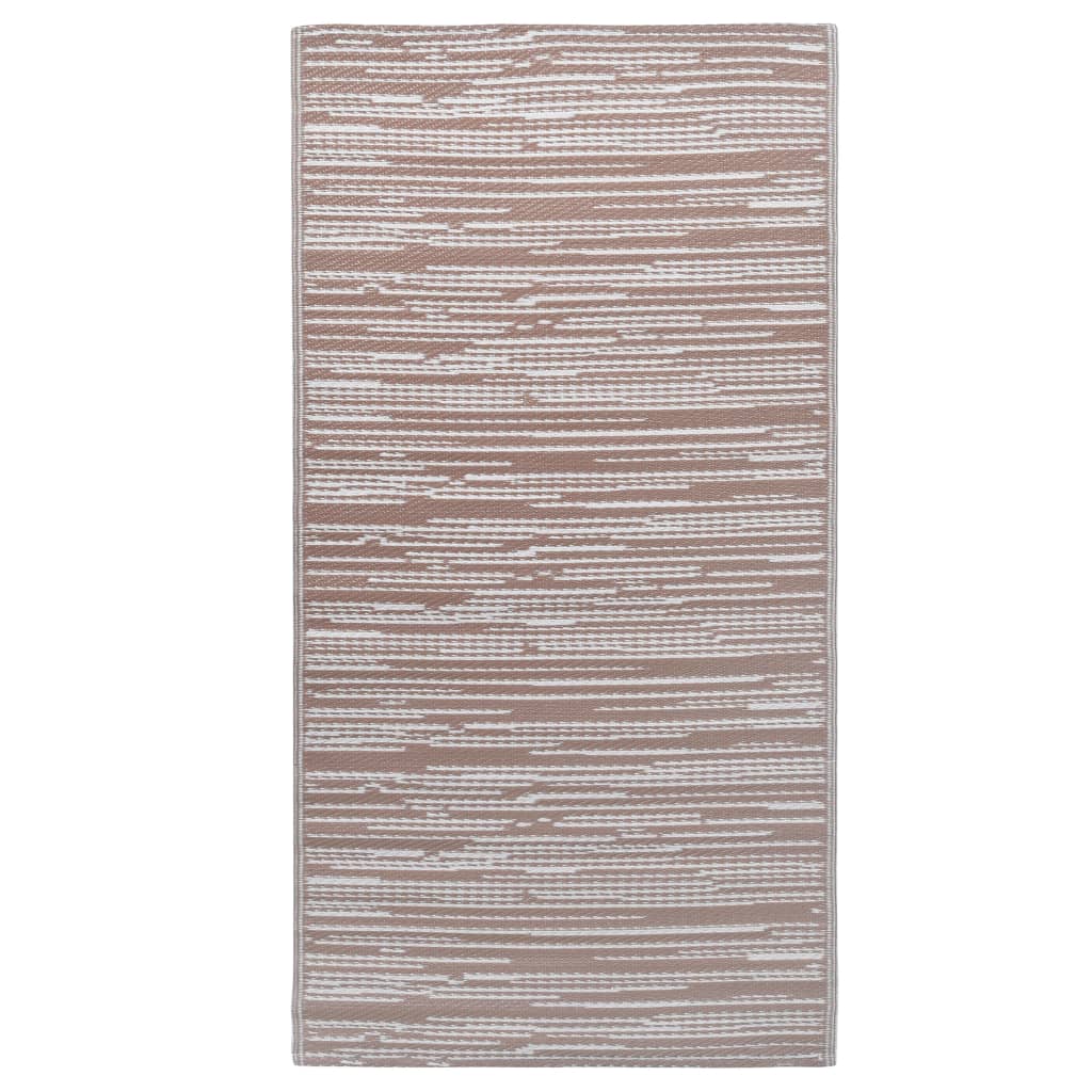 Buitenkleed 160x230 cm PP bruin - AllerleiShop