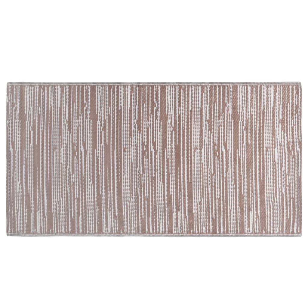 Buitenkleed 160x230 cm PP bruin - AllerleiShop