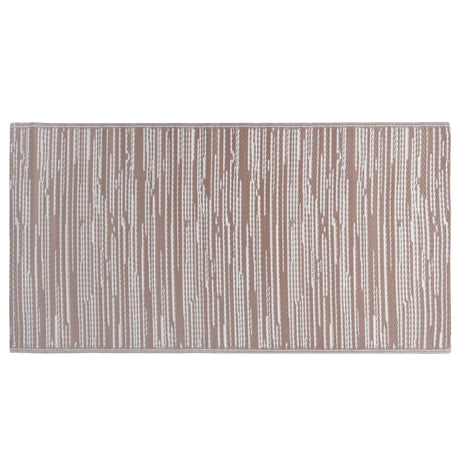 Buitenkleed 160x230 cm PP bruin - AllerleiShop
