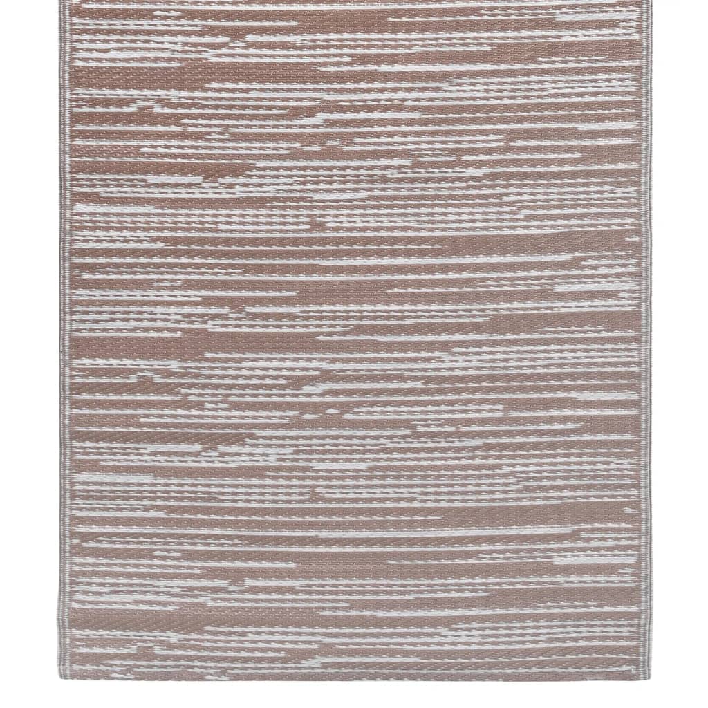 Buitenkleed 160x230 cm PP bruin - AllerleiShop