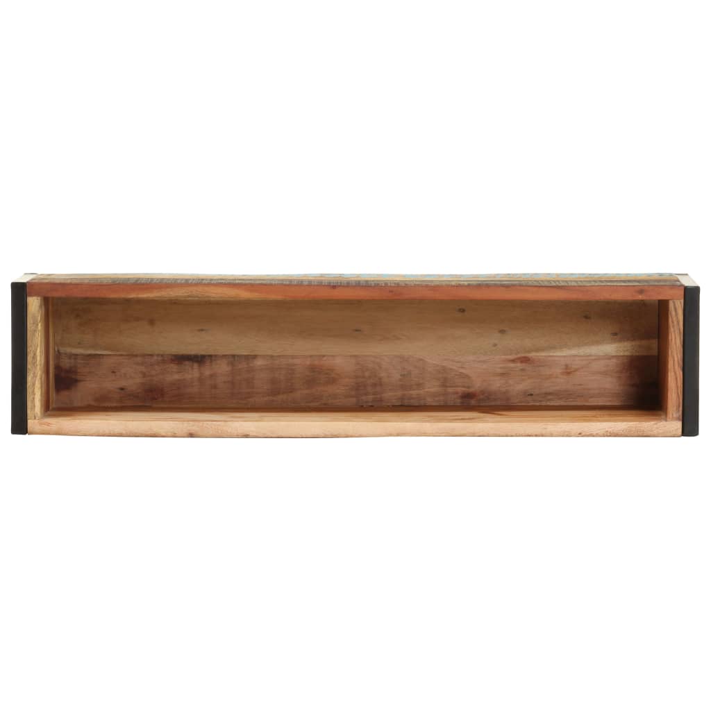 Plantenbak 90x20x68 cm massief gerecycled hout - AllerleiShop