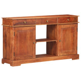 Dressoir 135x35x75 cm massief acaciahout - AllerleiShop