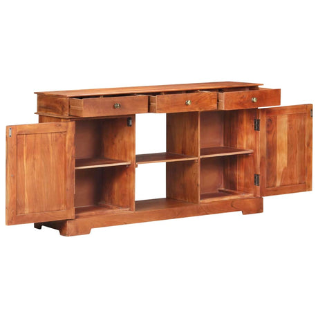 Dressoir 135x35x75 cm massief acaciahout - AllerleiShop