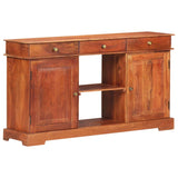 Dressoir 135x35x75 cm massief acaciahout - AllerleiShop