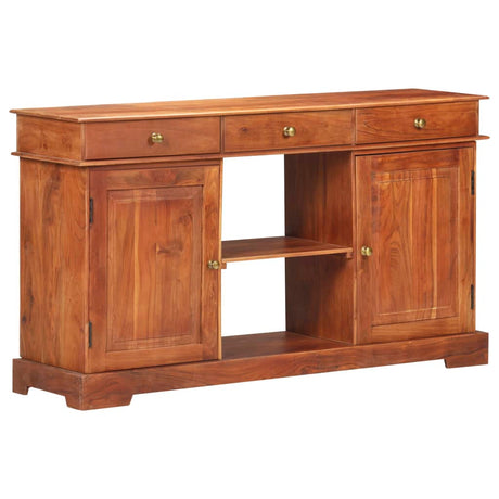 Dressoir 135x35x75 cm massief acaciahout - AllerleiShop