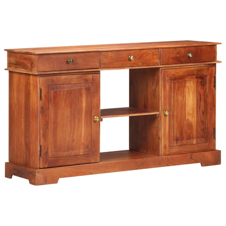 Dressoir 135x35x75 cm massief acaciahout - AllerleiShop