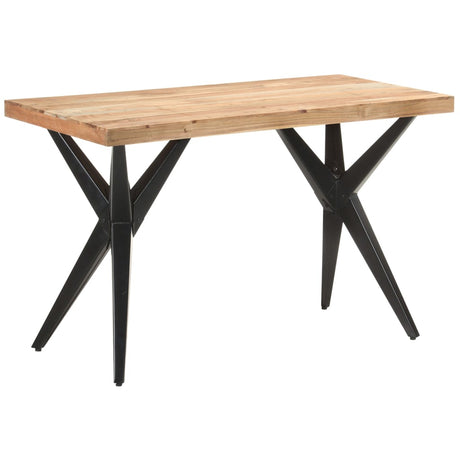 Eettafel 120x60x76 cm massief acaciahout - AllerleiShop