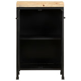 Dressoir 47x35x76 cm ruw mangohout - AllerleiShop